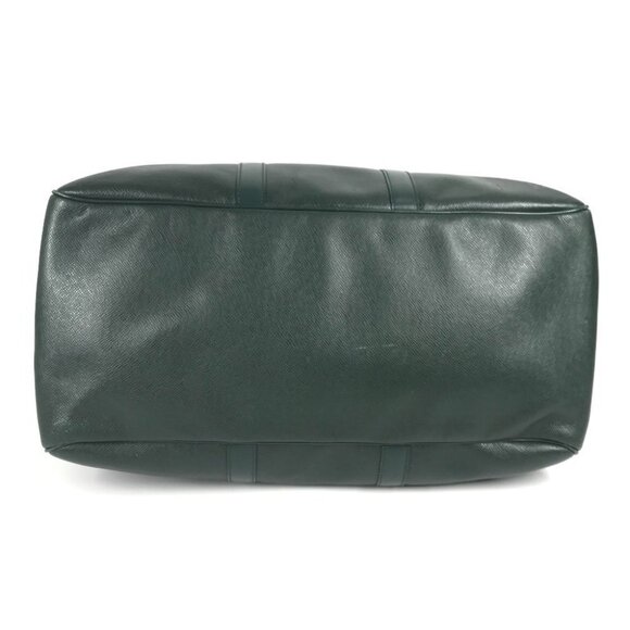 LOUIS VUITTON Taiga Kendal PM Travel Bag Duffle Bag Leather Epithea Green - Picture 5 of 15